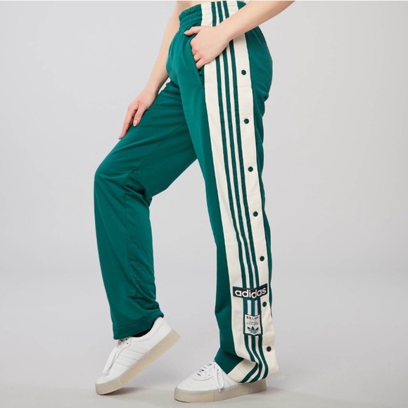 adibreak track pants green